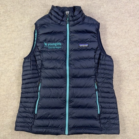 Patagonia Jackets & Blazers - Patagonia Down Sweater Vest Womens Medium Goose Down Blue Windproof 800-Fill